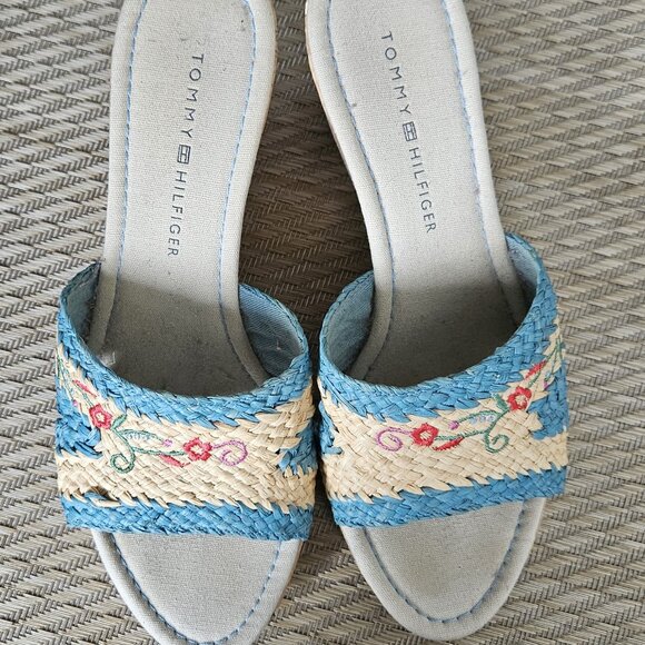 Tommy Hilfiger Wedge Sandals - Picture 2 of 6